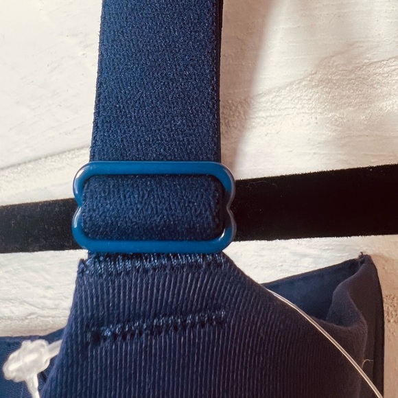 NWT Soma Enbliss Push-up Padded Underwire Demi Bra 34 DD Navy Blue #0281 - Picture 3 of 10